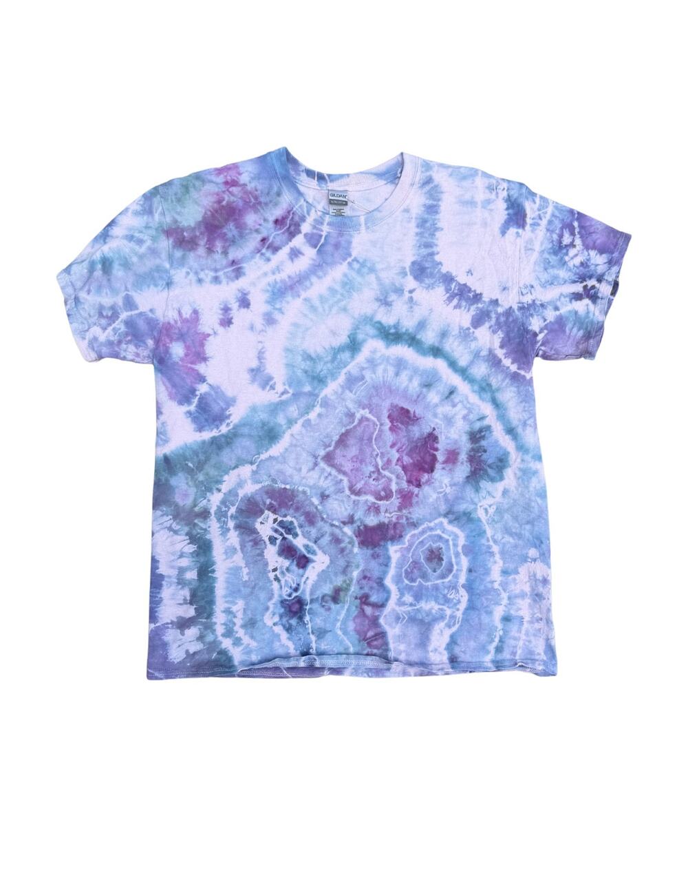 Tie Dye Shirt | Women’s Top | Geode Tie - Ice Dye | Sustainable Fashion